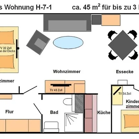 Apartment - Haus H, App 0h0701